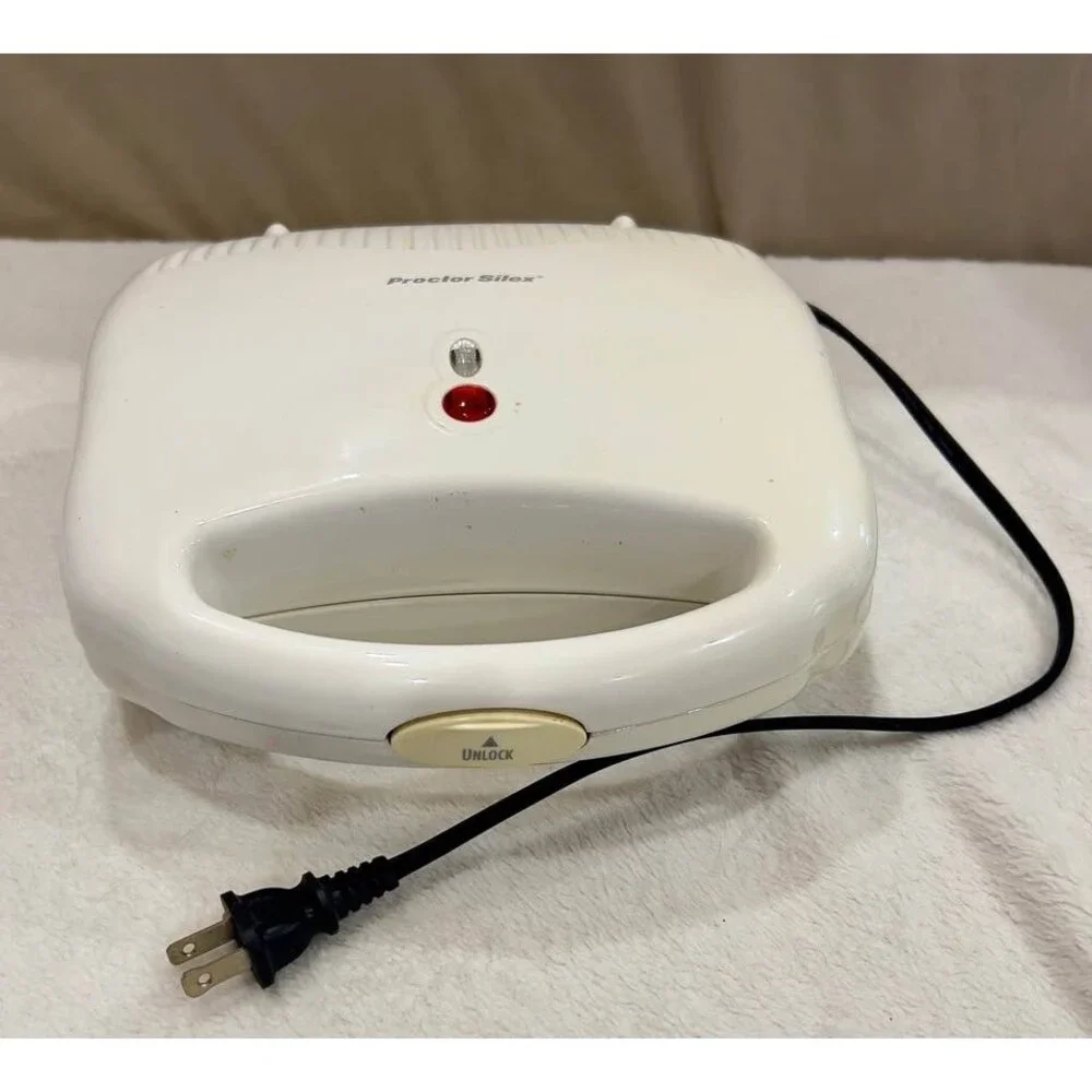 Proctor Silex Sandwich Maker Panini Press Nonstick Grill Tested Works